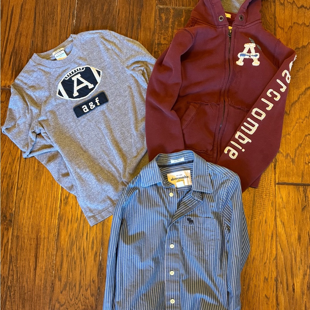Abercrombie & Fitch Kids lot of boys clothing size Medium